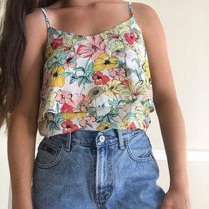 PACSUN floral top